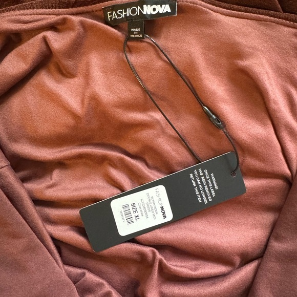 Fashion Nova Slinky Koda Double Lined Midi Dress - Picture 6 of 6